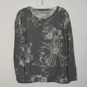 Chaser Flower Print Long Sleeve Shirt